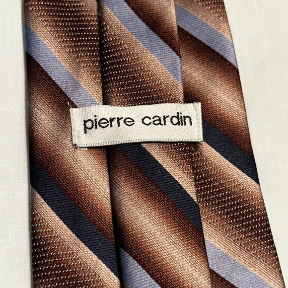 Vintage Pierre Cardin WIDE Silk Tie - Picture 2 of 4